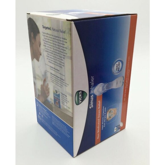 Vicks Sinus Inhaler Non Medicated Steam Relief Allergy Colds - Use w/ Vapopads - Picture 3 of 5